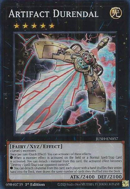Artifact Durendal (Super Rare) [JUSH-EN057] Super Rare Yu-Gi-Oh!