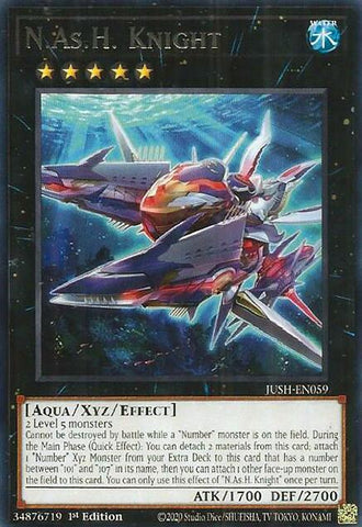 N.As.H. Knight [JUSH-EN059] Rare - Yugioh Cards For Your TCG Needs!
