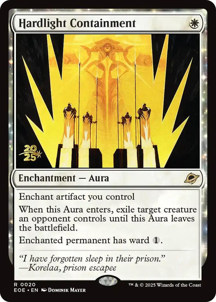Hardlight Containment [Edge of Eternities Prerelease Promos] Magic: The Gathering