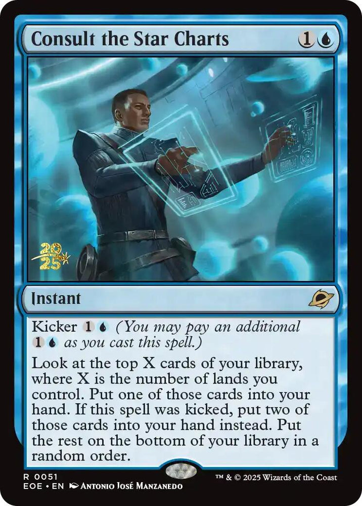 Consult the Star Charts [Edge of Eternities Prerelease Promos] Magic: The Gathering