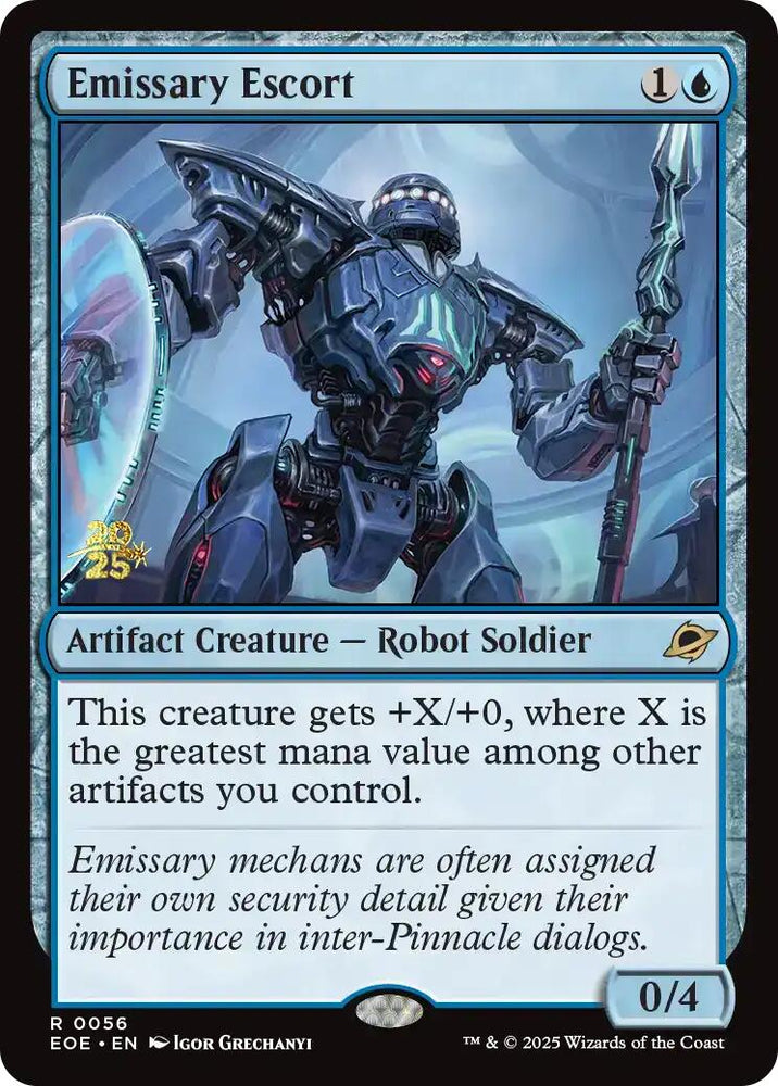 Emissary Escort [Edge of Eternities Prerelease Promos] Magic: The Gathering