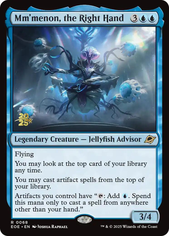 Mm'menon, the Right Hand [Edge of Eternities Prerelease Promos] Magic: The Gathering