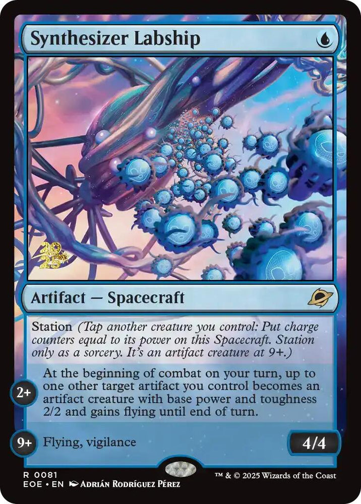 Synthesizer Labship [Edge of Eternities Prerelease Promos] Magic: The Gathering