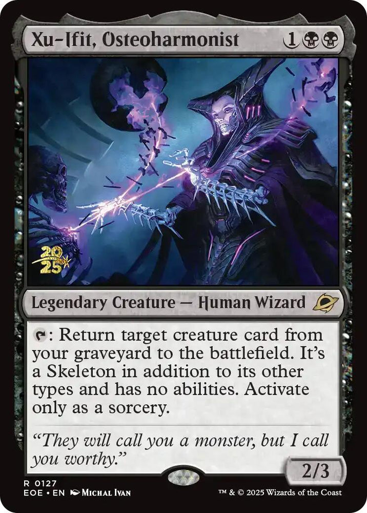 Xu-Ifit, Osteoharmonist [Edge of Eternities Prerelease Promos] Magic: The Gathering