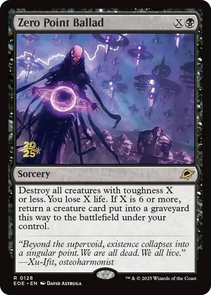 Zero Point Ballad [Edge of Eternities Prerelease Promos] Magic: The Gathering