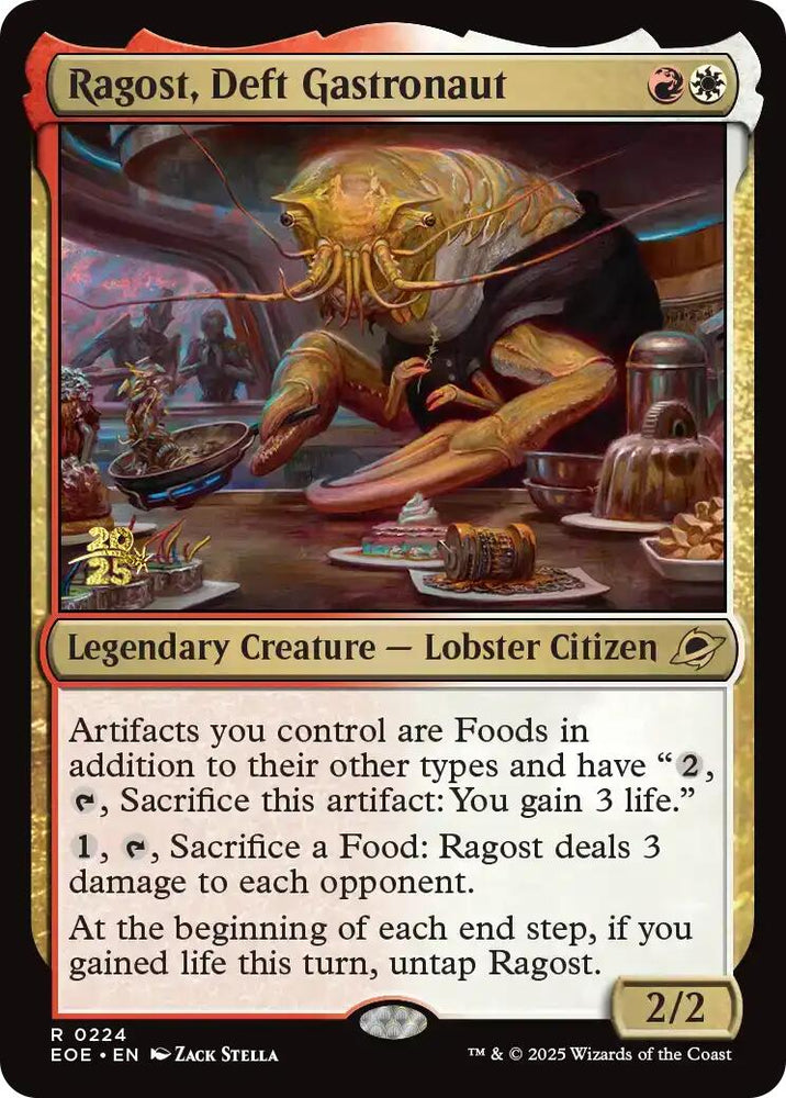 Ragost, Deft Gastronaut [Edge of Eternities Prerelease Promos] Magic: The Gathering