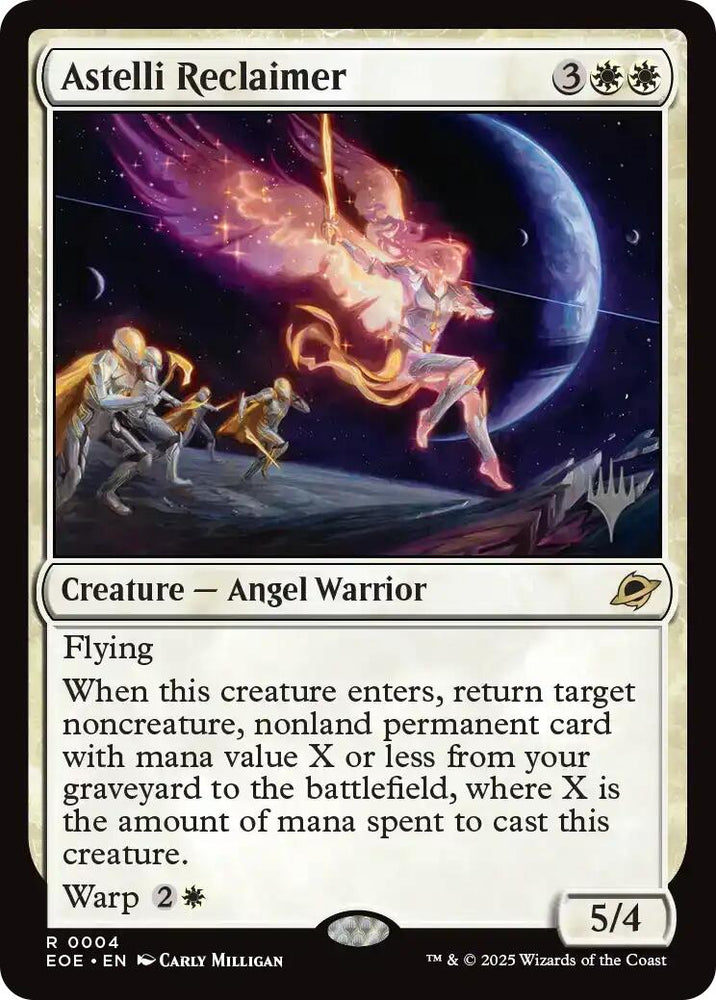 Astelli Reclaimer (Promo Pack) [Edge of Eternities Promo Pack] Magic: The Gathering