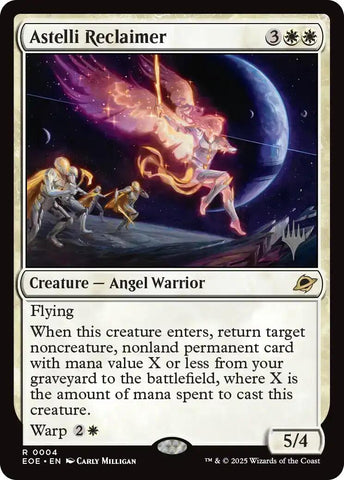 Astelli Reclaimer (Promo Pack) [Edge of Eternities Promo Pack] Magic: The Gathering