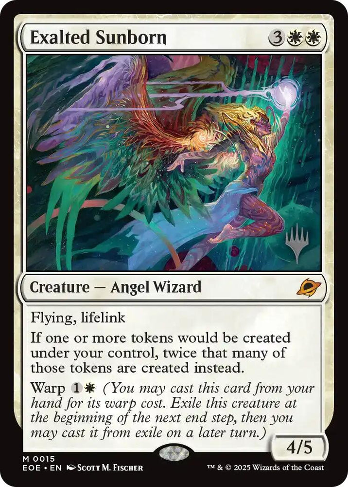 Exalted Sunborn (Promo Pack) [Edge of Eternities Promo Pack] Magic: The Gathering