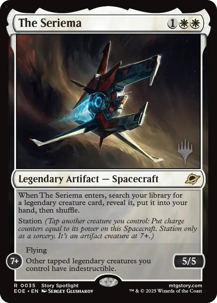 The Seriema (Promo Pack) [Edge of Eternities Promo Pack] Magic: The Gathering