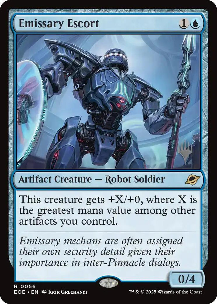 Emissary Escort (Promo Pack) [Edge of Eternities Promo Pack] Magic: The Gathering
