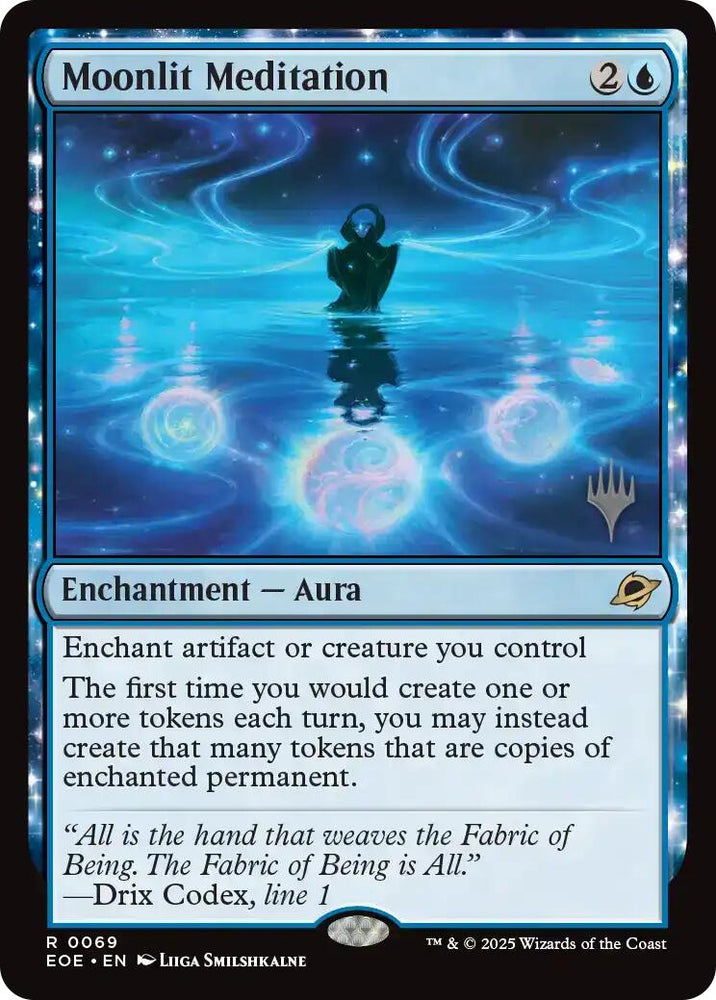 Moonlit Meditation (Promo Pack) [Edge of Eternities Promo Pack] Magic: The Gathering