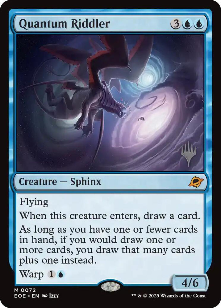 Quantum Riddler (Promo Pack) [Edge of Eternities Promo Pack] Magic: The Gathering