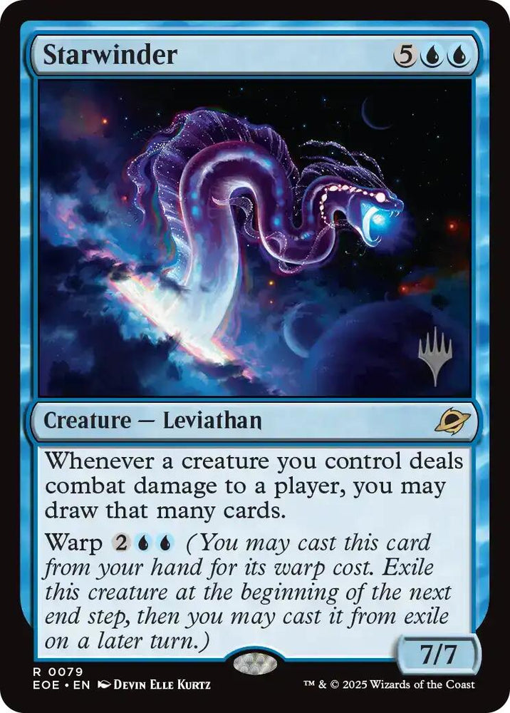 Starwinder (Promo Pack) [Edge of Eternities Promo Pack] Magic: The Gathering