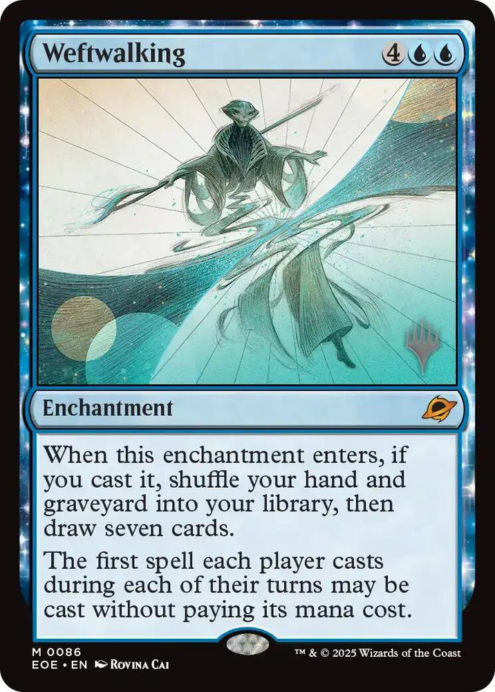 Weftwalking (Promo Pack) [Edge of Eternities Promo Pack] Magic: The Gathering
