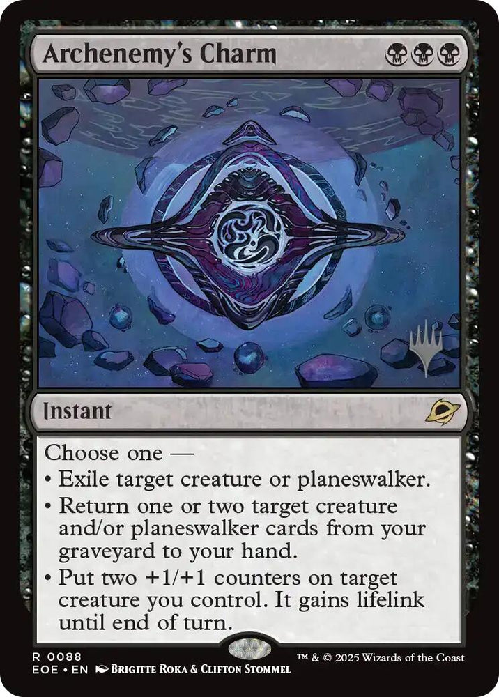 Archenemy's Charm (Promo Pack) [Edge of Eternities Promo Pack] Magic: The Gathering