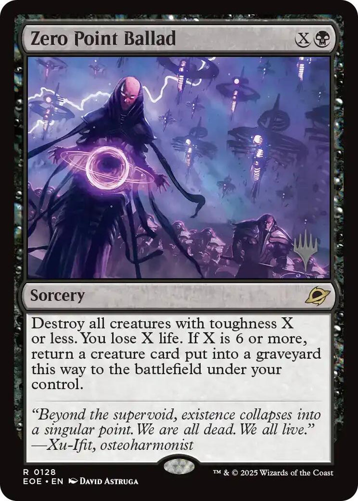 Zero Point Ballad (Promo Pack) [Edge of Eternities Promo Pack] Magic: The Gathering