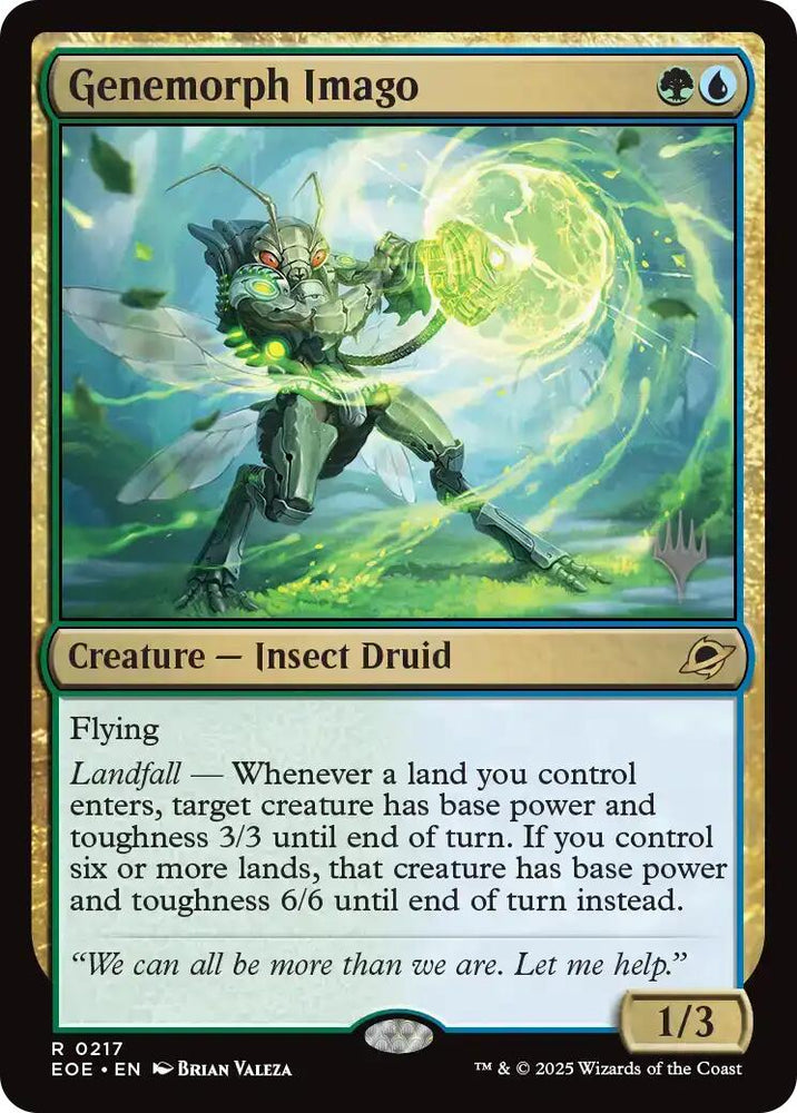 Genemorph Imago (Promo Pack) [Edge of Eternities Promo Pack] Magic: The Gathering