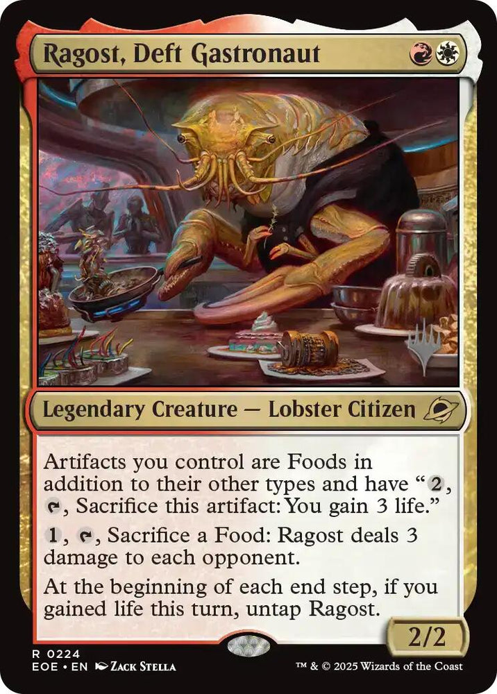 Ragost, Deft Gastronaut (Promo Pack) [Edge of Eternities Promo Pack] Magic: The Gathering