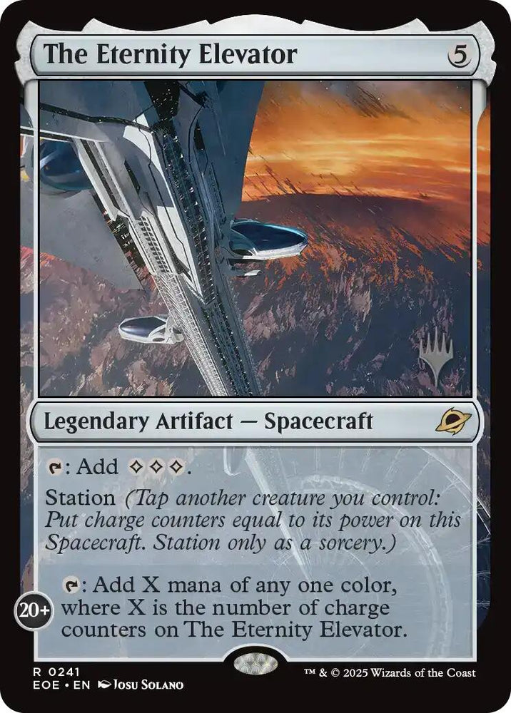 The Eternity Elevator (Promo Pack) [Edge of Eternities Promo Pack] Magic: The Gathering