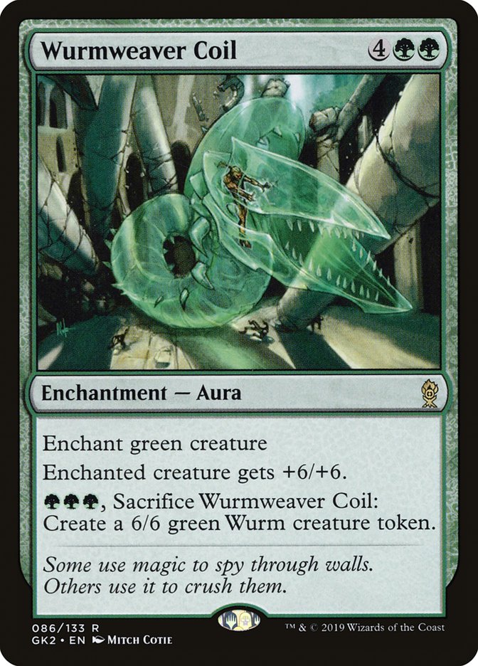 Wurmweaver Coil [Ravnica Allegiance Guild Kit] Magic: The Gathering