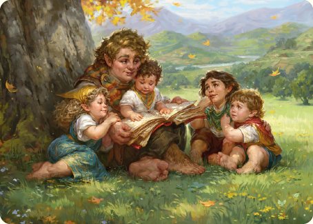 Samwise Gamgee Art Card (19/81) [The Lord of the Rings: Tales of Middle-earth Art Series] Magic: The Gathering