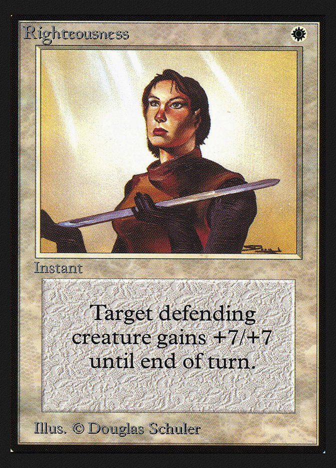 Righteousness [Collectors' Edition] Magic: The Gathering