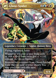 Gwen Stacy (0202) (Borderless) [Marvel's Spider-Man] Magic: The Gathering