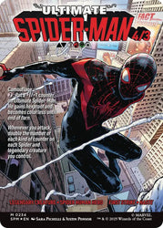 Miles Morales (0234) (Borderless) [Marvel's Spider-Man] Magic: The Gathering