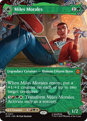 Miles Morales (0211) (Borderless) [Marvel's Spider-Man] Magic: The Gathering