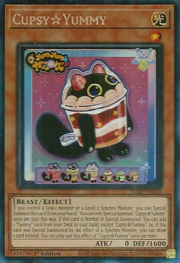 Cupsy Yummy Way (CR) [JUSH-EN016] Collector's Rare Yu-Gi-Oh!