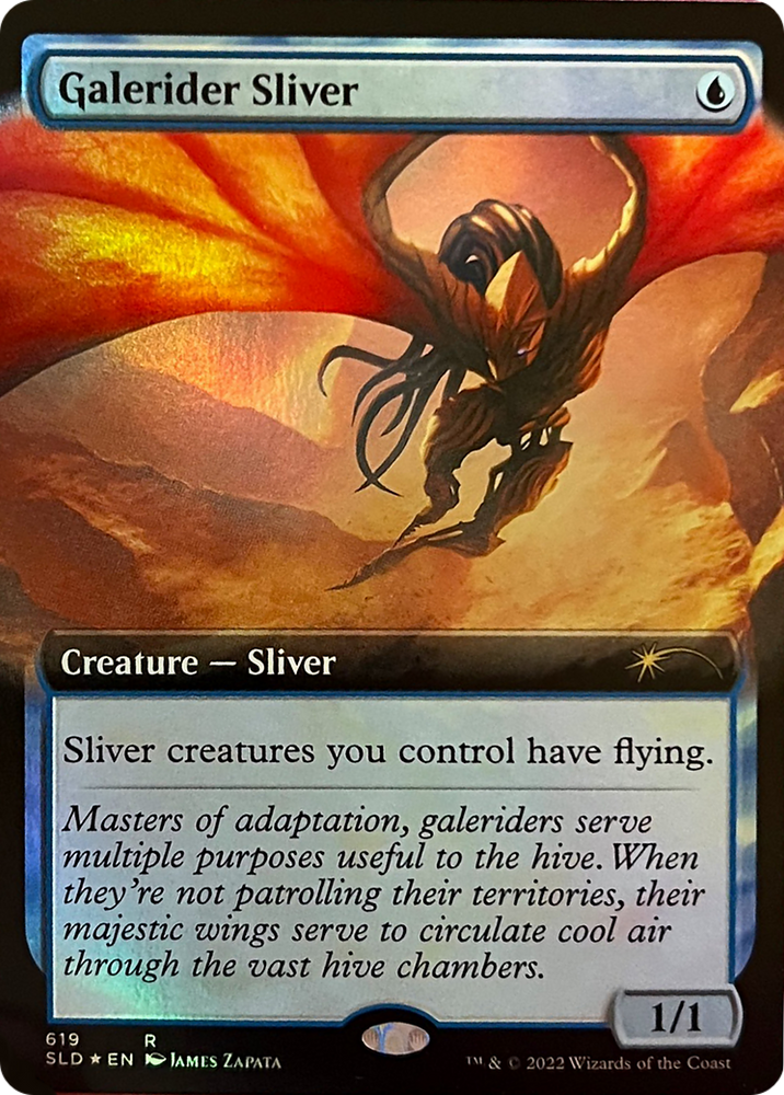 Galerider Sliver (Extended Art) [Secret Lair Drop Series] Magic: The Gathering