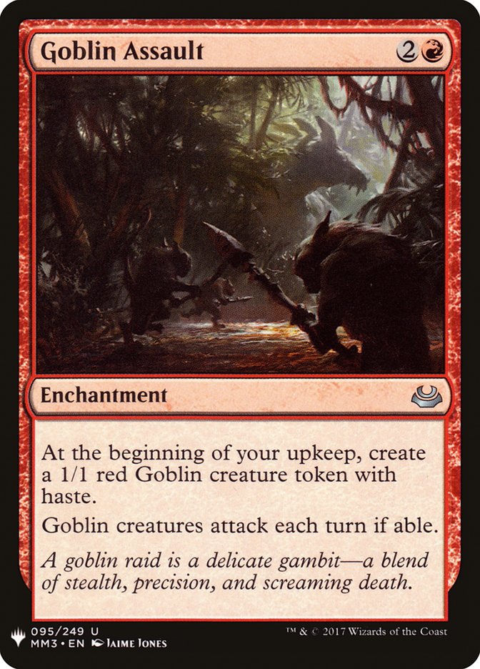 Goblin Assault [Mystery Booster] Magic: The Gathering