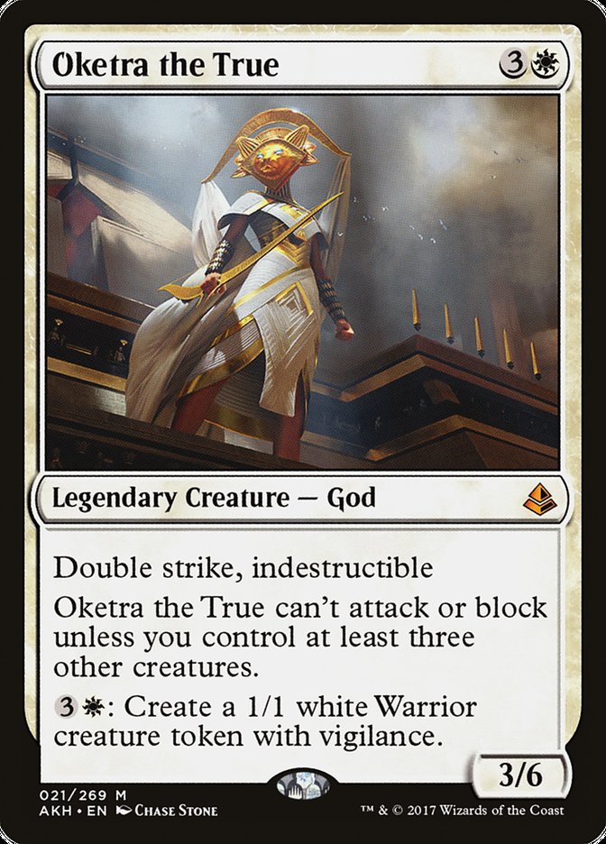 Oketra the True [Amonkhet] Magic: The Gathering
