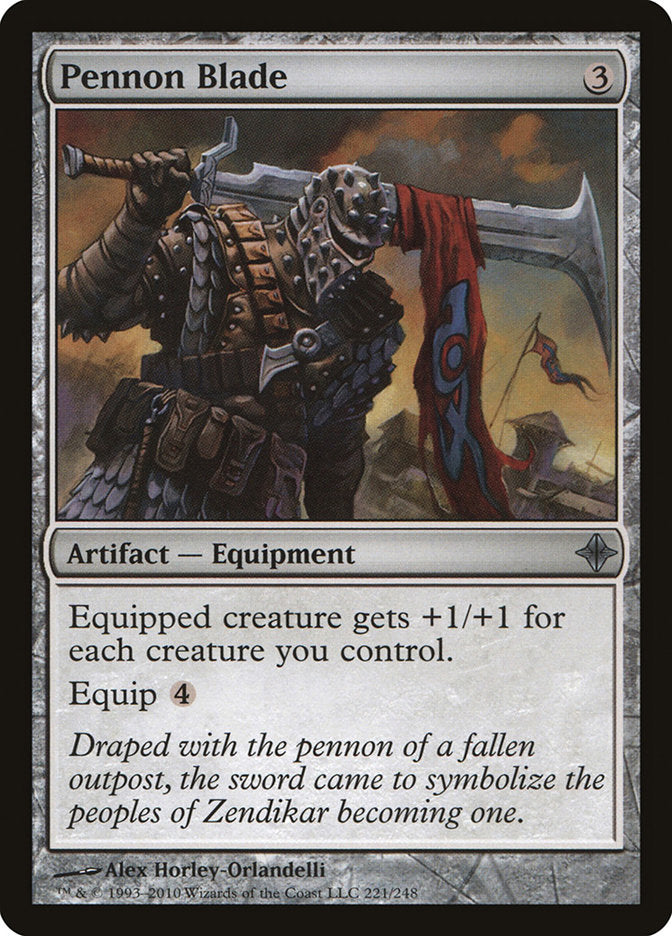 Pennon Blade [Rise of the Eldrazi] Magic: The Gathering