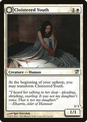 Cloistered Youth // Unholy Fiend [Innistrad] Magic: The Gathering