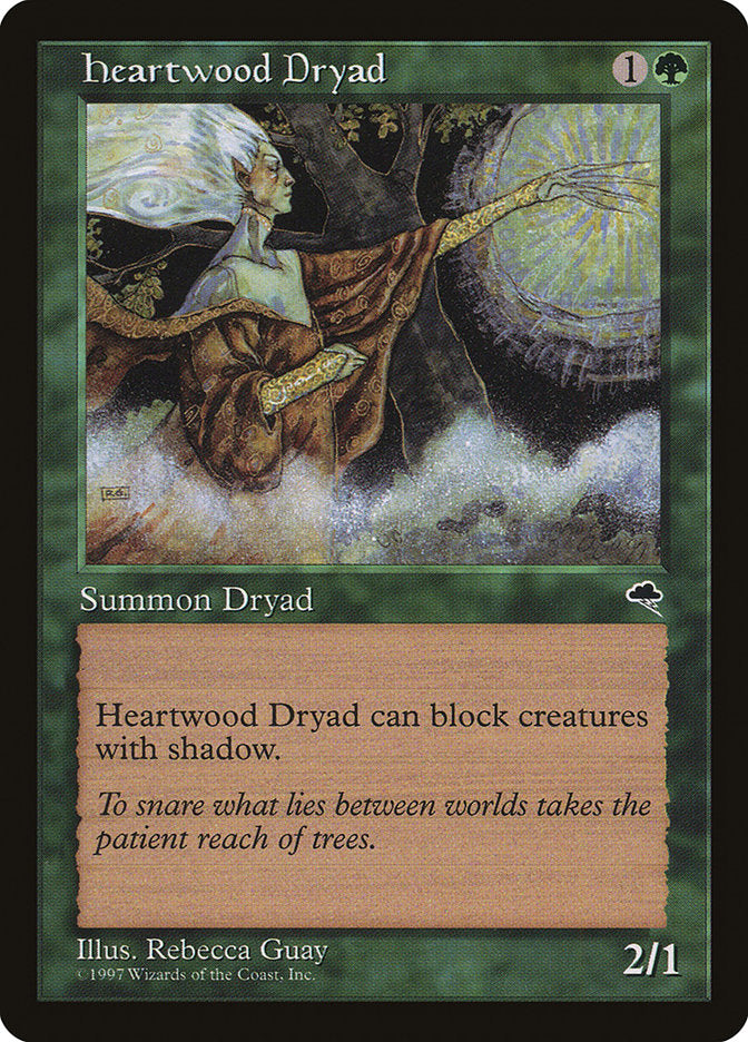 Heartwood Dryad [Tempest] Magic: The Gathering