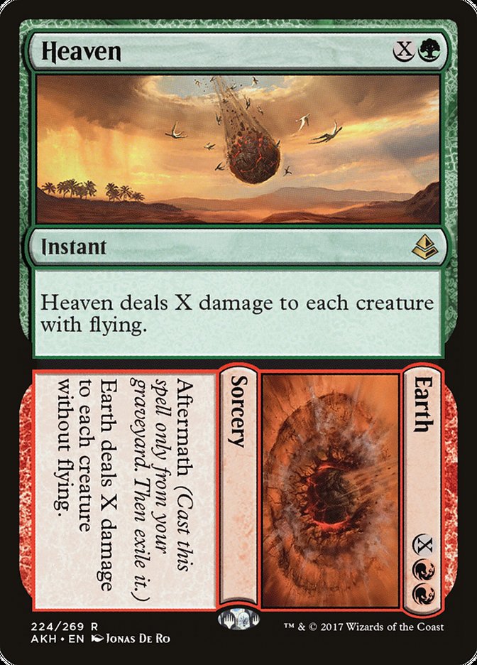 Heaven // Earth [Amonkhet] Magic: The Gathering