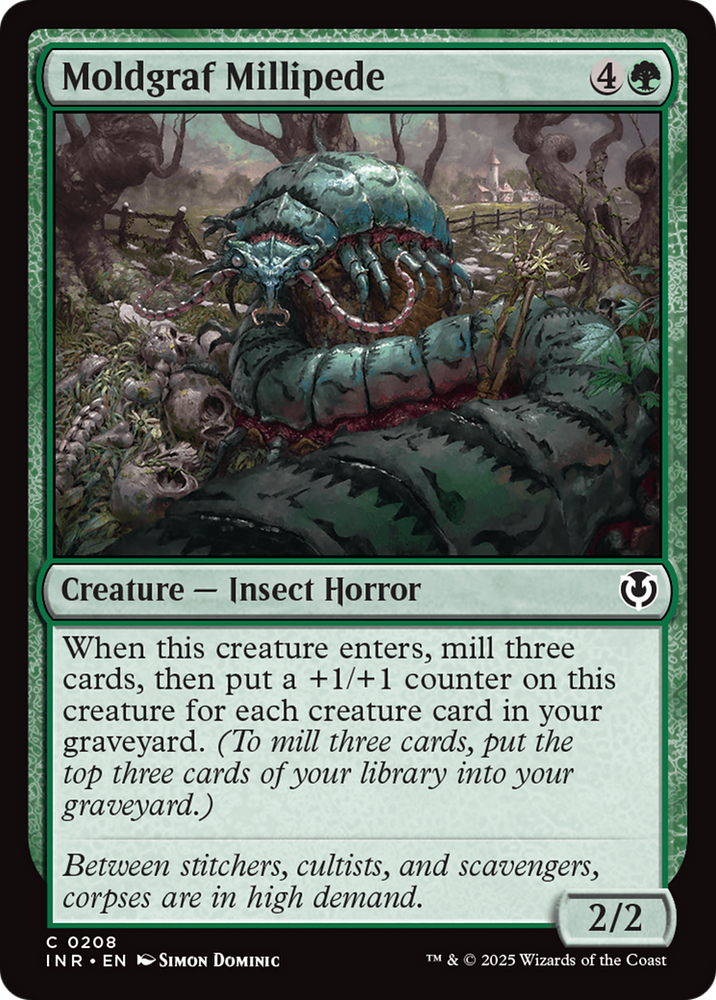 Moldgraf Millipede [Innistrad Remastered] Magic: The Gathering