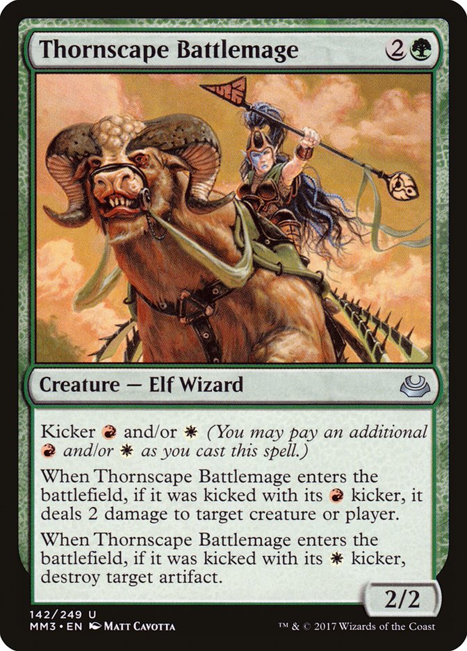 Thornscape Battlemage [Modern Masters 2017] Magic: The Gathering