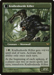 Wolfbitten Captive // Krallenhorde Killer [Dark Ascension] Magic: The Gathering