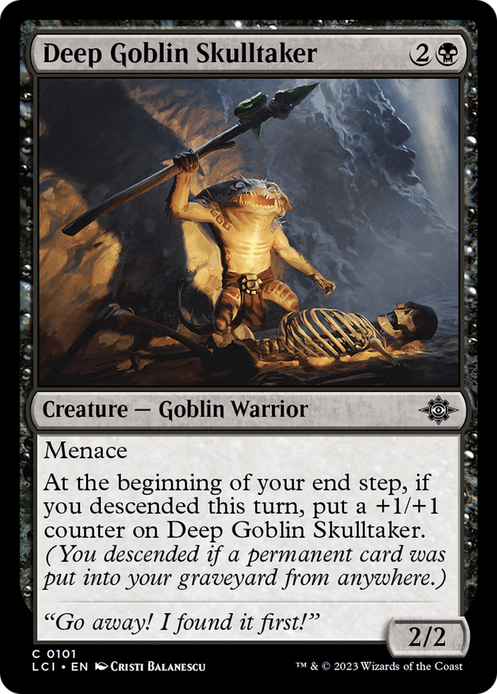 Deep Goblin Skulltaker [The Lost Caverns of Ixalan] Magic: The Gathering