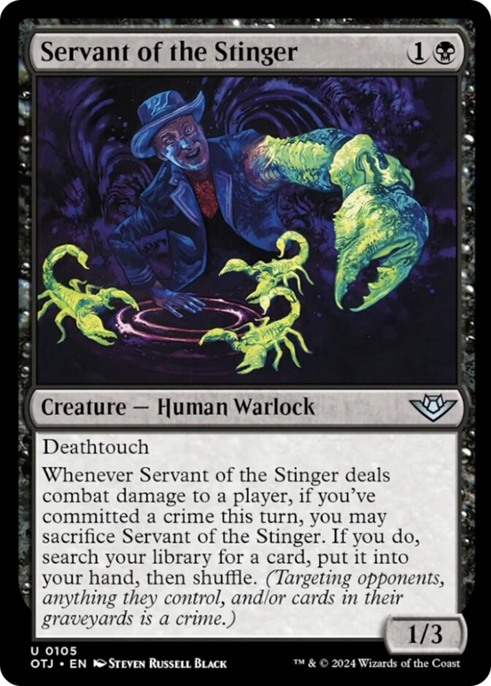Servant of the Stinger [Outlaws of Thunder Junction] Magic: The Gathering