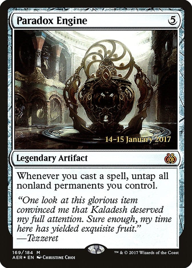 Paradox Engine [Aether Revolt Prerelease Promos] Magic: The Gathering