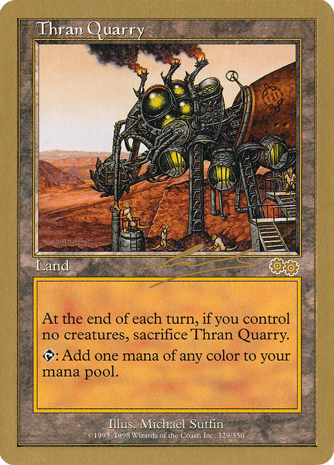 Thran Quarry (Nicolas Labarre) [World Championship Decks 2000] Magic: The Gathering
