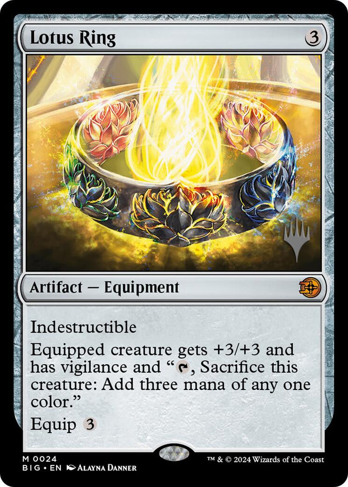 Lotus Ring (Promo Pack) [Edge of Eternities Promo Pack] Magic: The Gathering