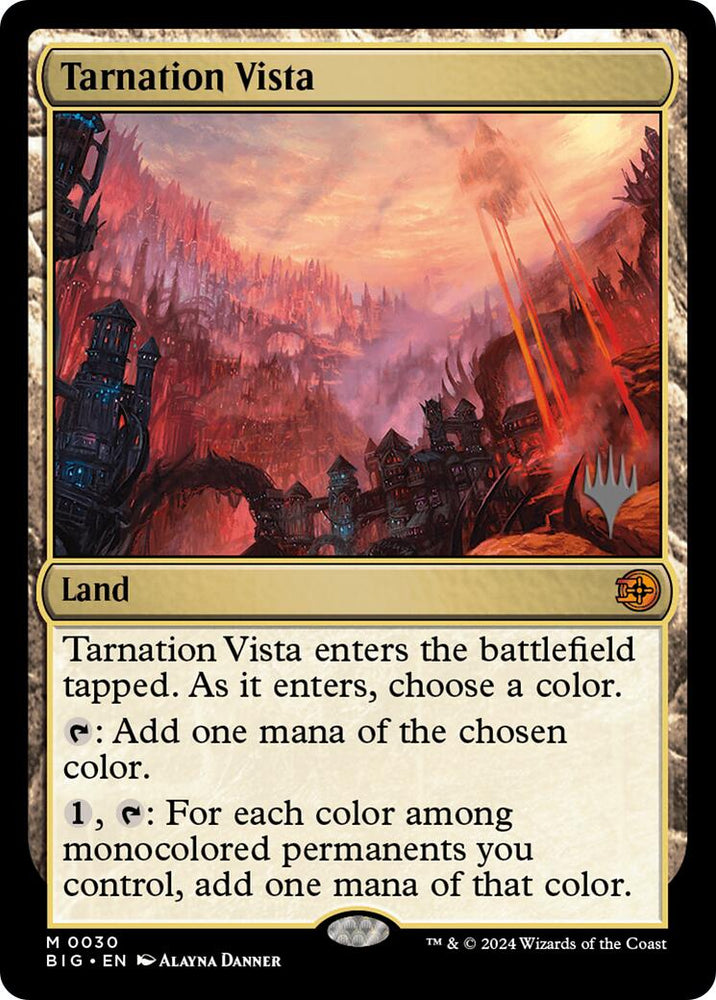 Tarnation Vista (Promo Pack) [Edge of Eternities Promo Pack] Magic: The Gathering