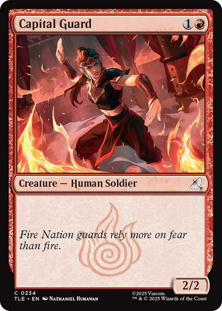 Capital Guard (0234) [Avatar: The Last Airbender: Eternal-Legal] Magic: The Gathering