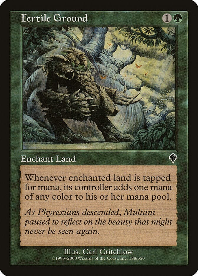 Fertile Ground [Invasion] Magic: The Gathering