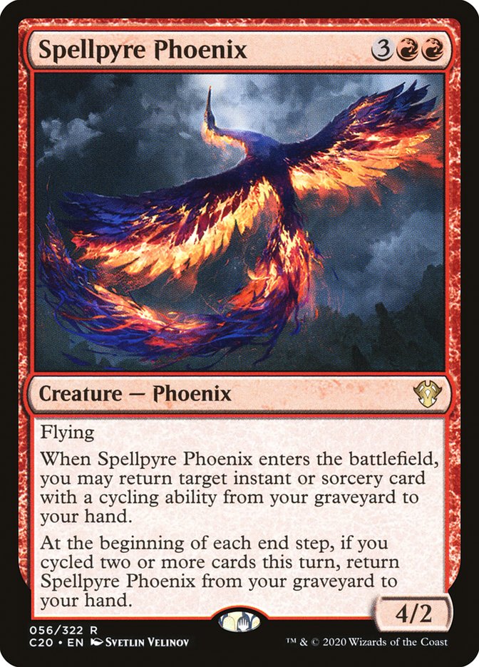 Spellpyre Phoenix [Commander 2020] Magic: The Gathering